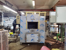 24inch rotomoulding machine for plastic toy 2 axis rotation and 3 spiders equipped